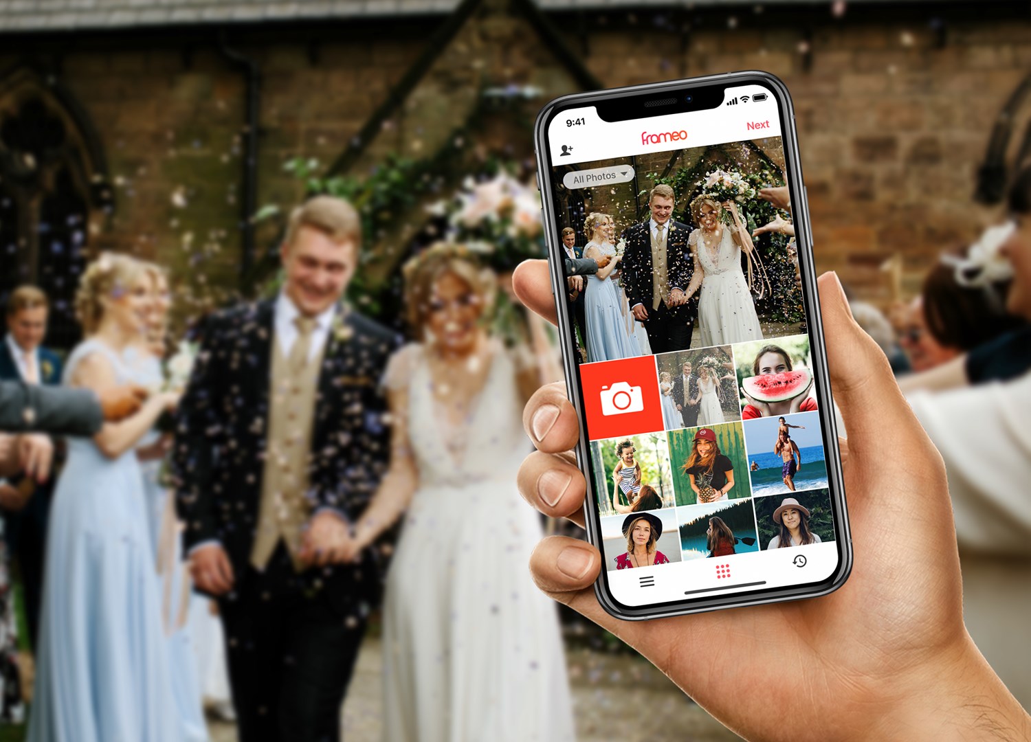 Digitalni okvir za slike DENVER Frameo PFF-1015 (10.1" IPS, 16 GB, Wi-Fi, Frameo aplikacija)