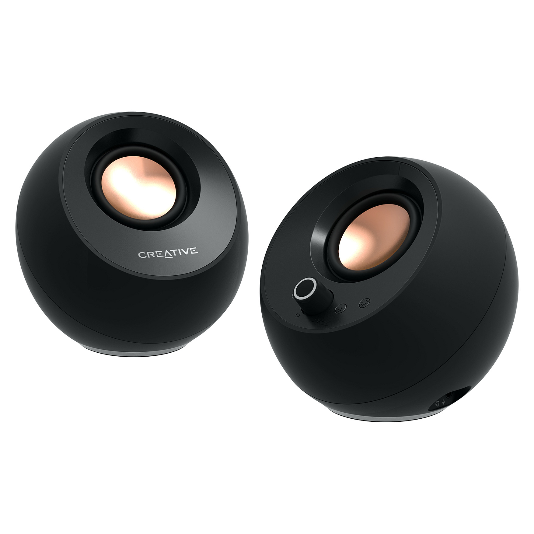 PC zvučnici CREATIVE Pebble Pro (2.0, USB-C, Bluetooth 5.3, RGB) crni-0