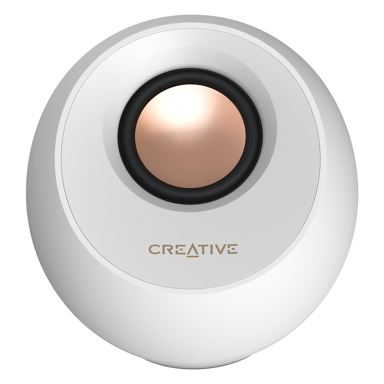 PC zvučnici CREATIVE Pebble Pro bijeli (2.0, USB-C, Bluetooth 5.3, RGB, 60W Peak)-1