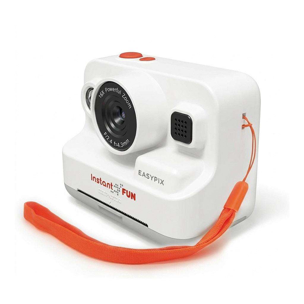 Instant fotoaparat EASYPIX InstantFUN (12MP, 1080p video, ZINK ispis, 2.4" LCD)-0