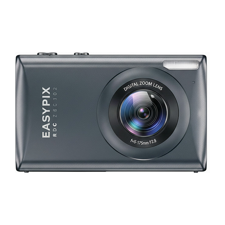 Digitalni fotoaparat EASYPIX V48 Pocket (48 MP, Full HD, 16x zoom) Anthracite-0