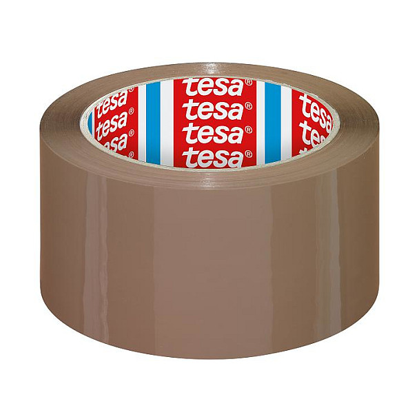 Ljepljiva traka za pakiranje TESA tesapack 4195 (50mm x 66m, smeđa)-0
