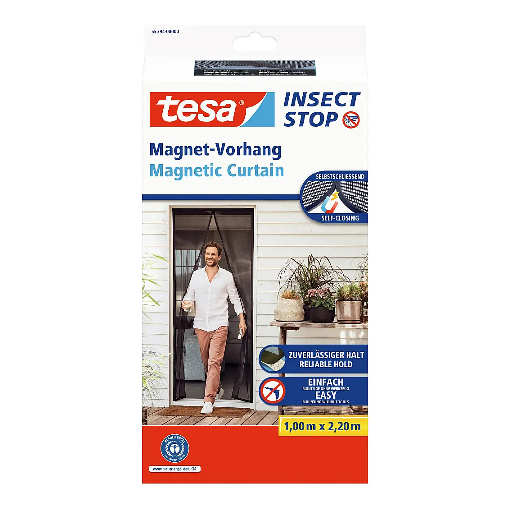 Magnetska zavjesa protiv insekata TESA Insect Stop (1.0 x 2.2 m, Antracit)-0