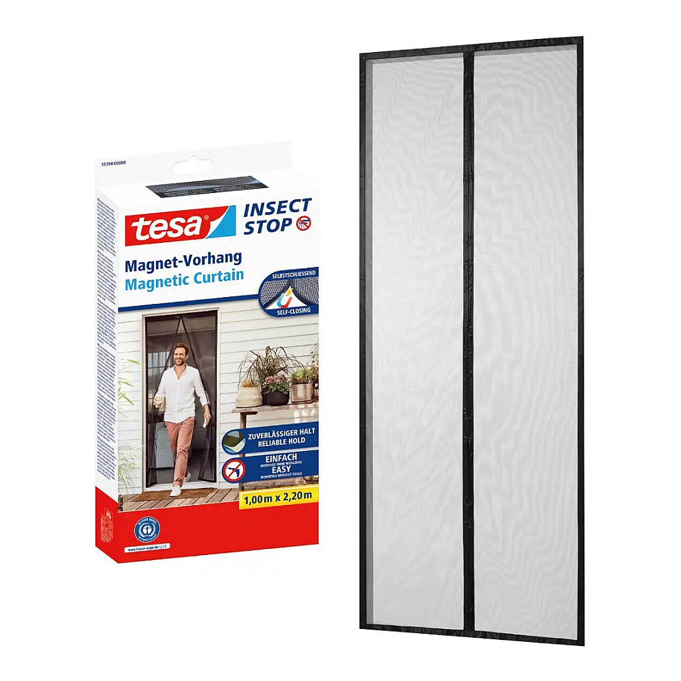Magnetska zavjesa protiv insekata TESA Insect Stop (1.0 x 2.2 m, Antracit)-2
