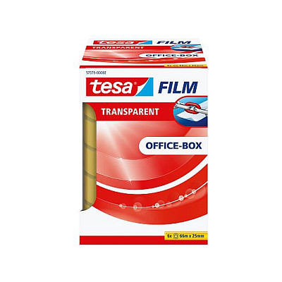 TESA Office Box set ljepljive trake (8 rola 10m x 19mm + dispenzer) 57379-00002-01-0