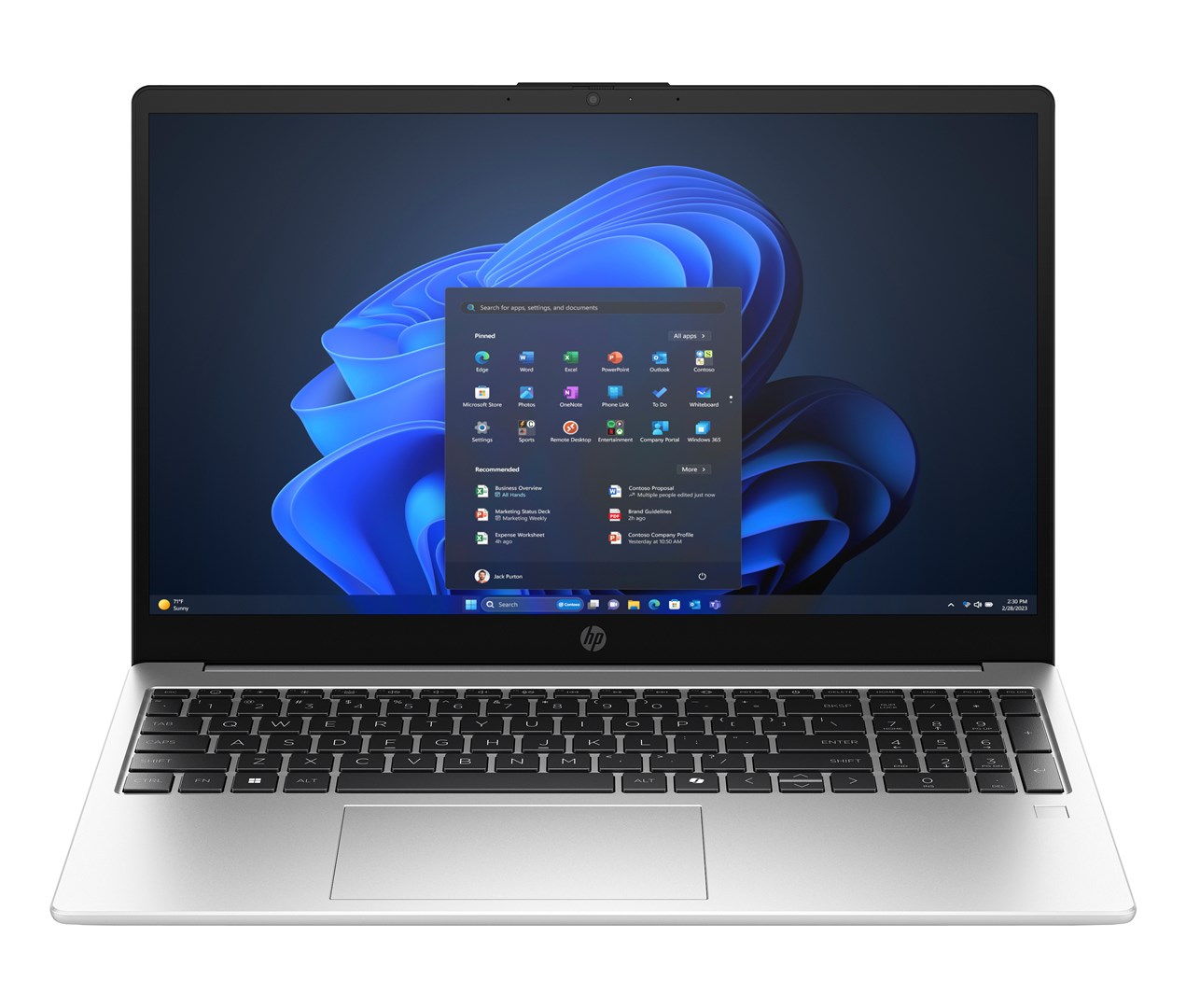 Laptop HP 255R G10 (15.6" FHD, Ryzen 5 7535U, 8 GB, 512 GB SSD, Win 11)