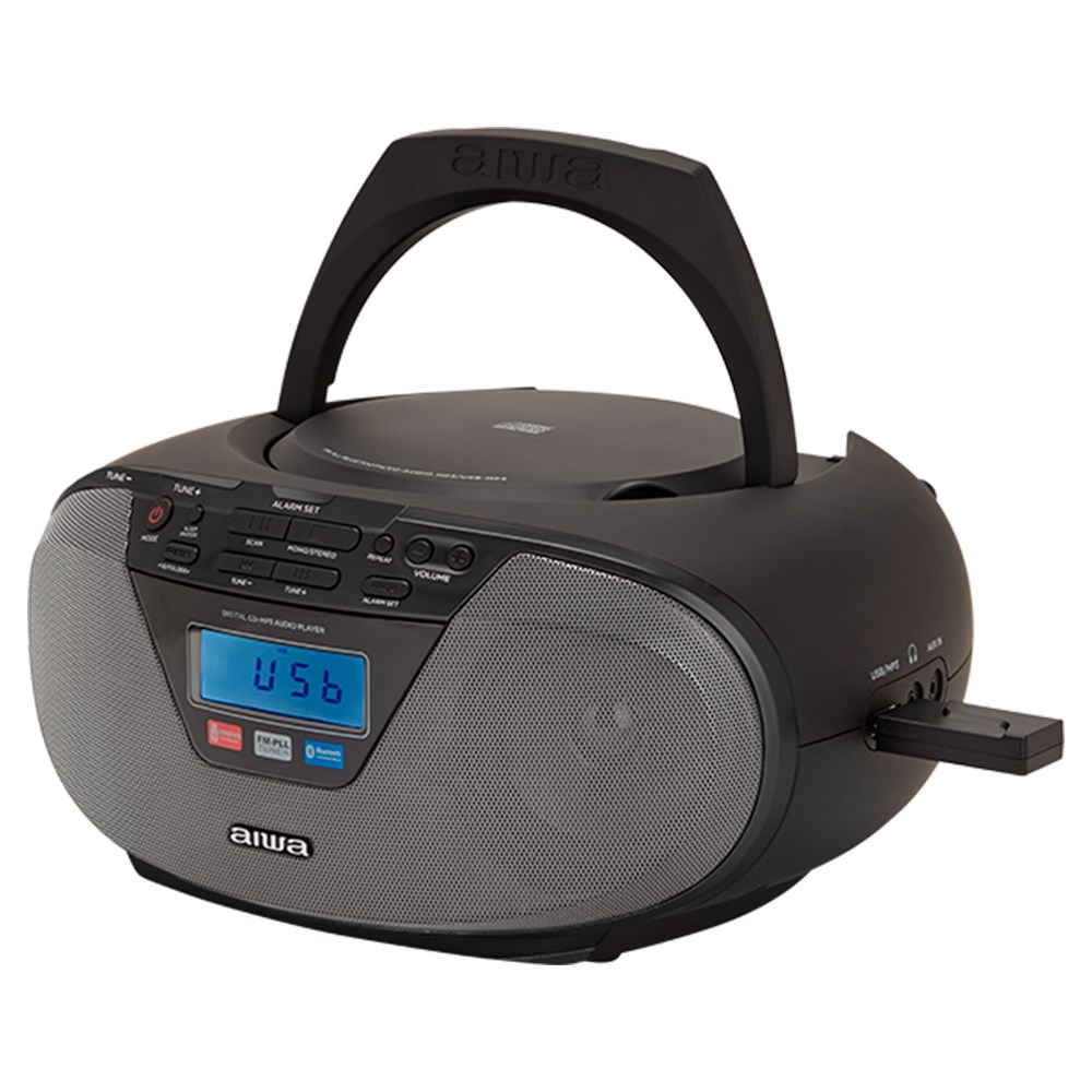 Prijenosni radio Aiwa BBTU-400BK (CD, Bluetooth, USB, FM radio)-2