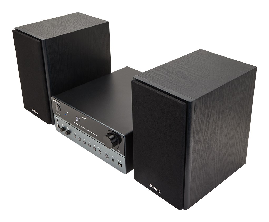 Mikro glazbena linija AIWA MSBTU-700DAB (25W, DAB+/FM, Bluetooth, CD, USB) Arctic Blue-3