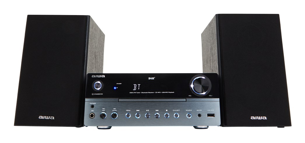 Mikro glazbena linija AIWA MSBTU-700DAB (25W, DAB+/FM, Bluetooth, CD, USB) Arctic Blue-5