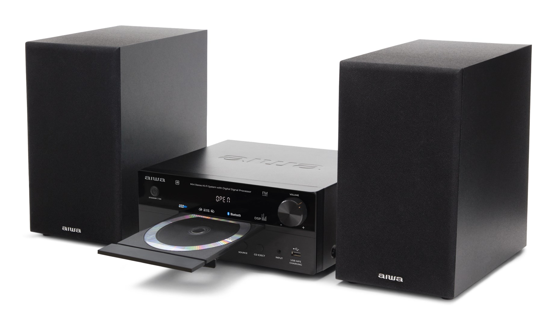 Mikro linija AIWA MSBTU-550 (50W, Bluetooth, CD, USB, FM Radio)-1