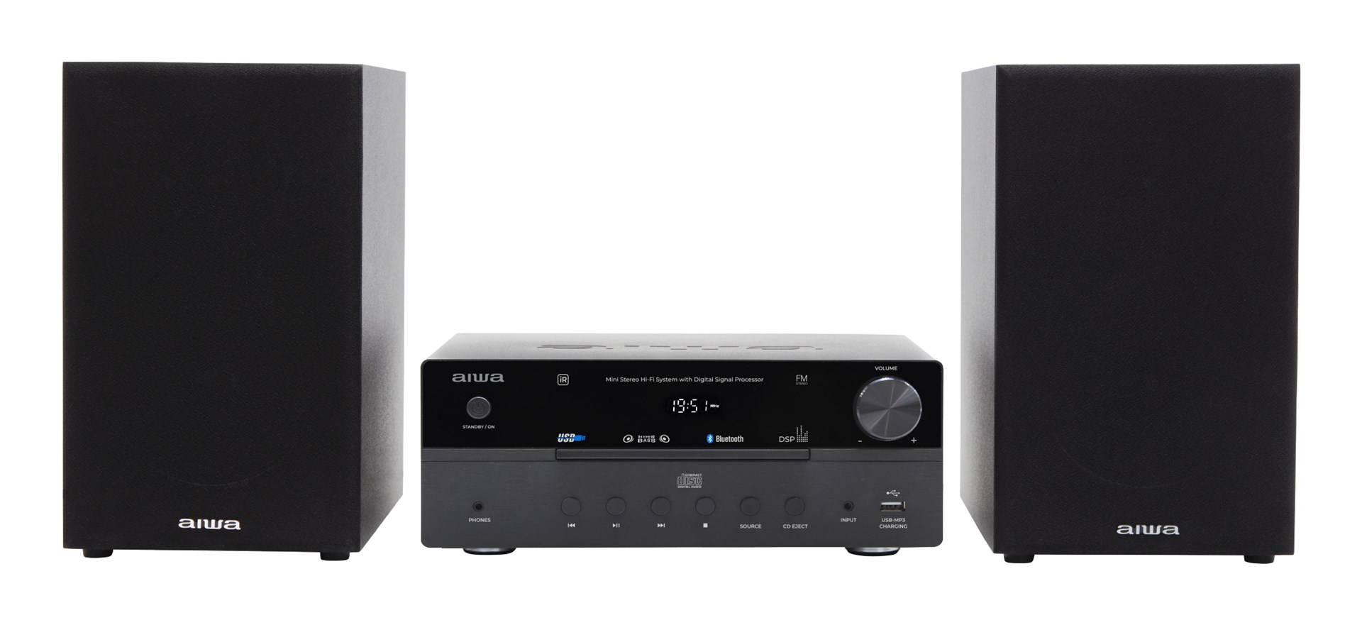 Mikro linija AIWA MSBTU-550 (50W, Bluetooth, CD, USB, FM Radio)-0