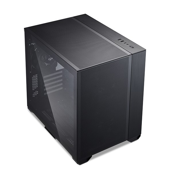 Kućište za računalo LIAN LI O11 Air Mini (Midi Tower, Kaljeno staklo, Crno)