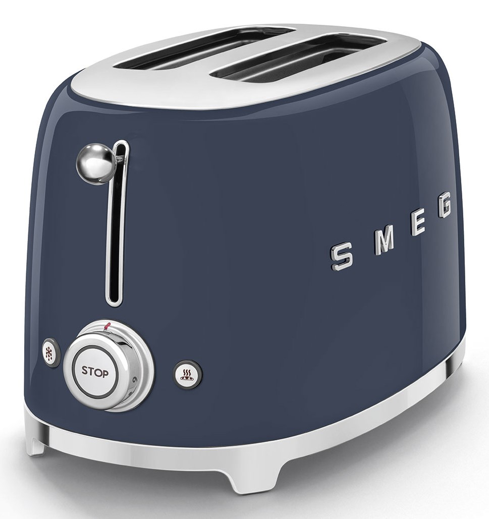 Toster SMEG TSF01PBEU (2 utora, 950W, Pastelno plava)-2