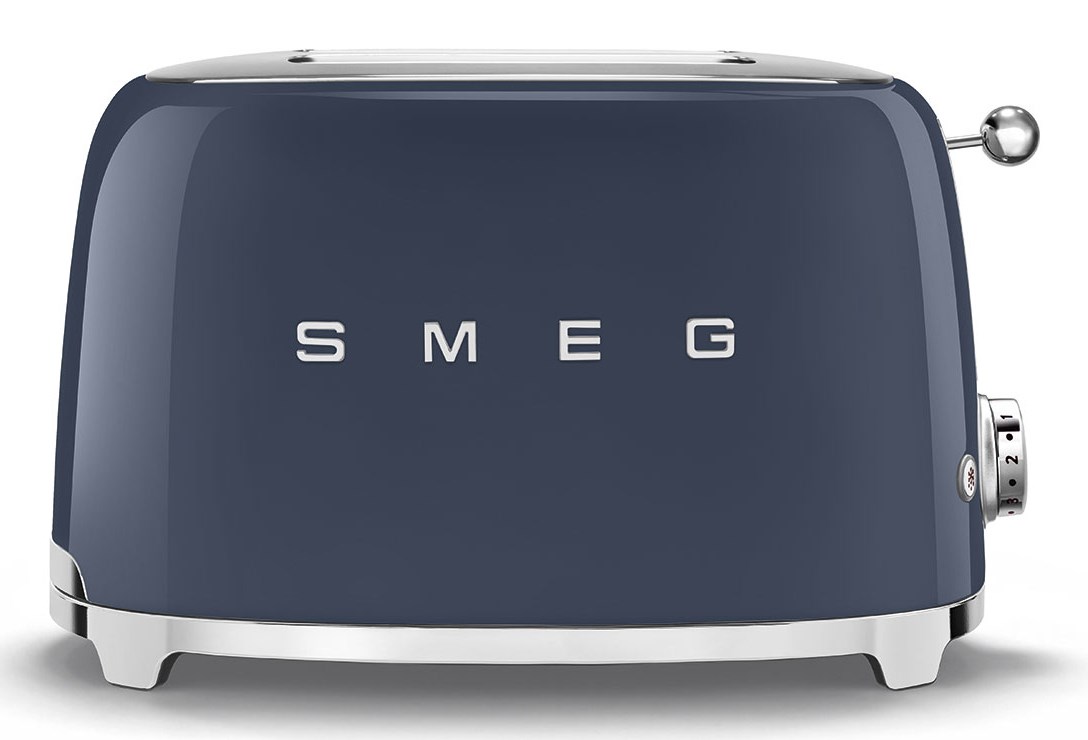 Toster SMEG TSF01PBEU (2 utora, 950W, Pastelno plava)