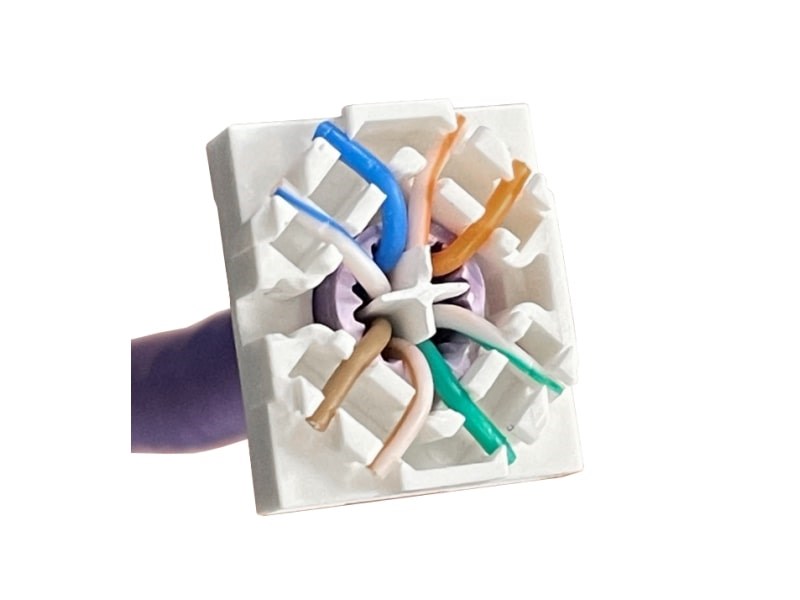 ALANTEC Plus Keystone Modul MB007-1 RJ45 UTP Cat.6A (beznaponski)-2