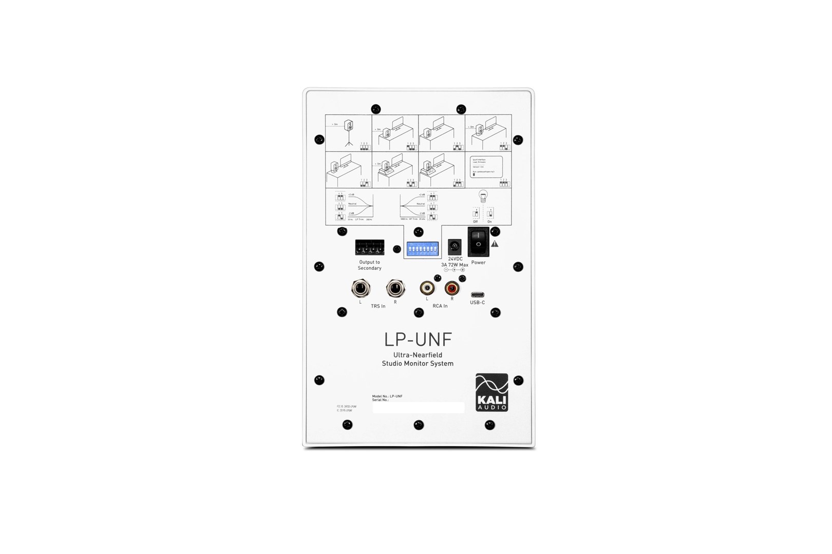 Studijski monitori KALI AUDIO LP-UNF (par), bijeli-13