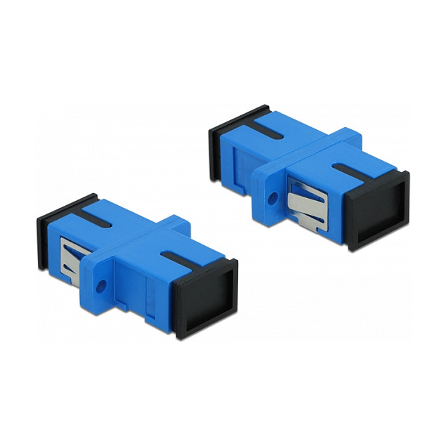 Adapter DELOCK 85990 SC Simplex na SC Simplex (Singlemode, 4 komada)-2