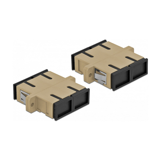 Adapter DELOCK za optički kabel SC Duplex na SC Duplex Multimode (4 komada)-2