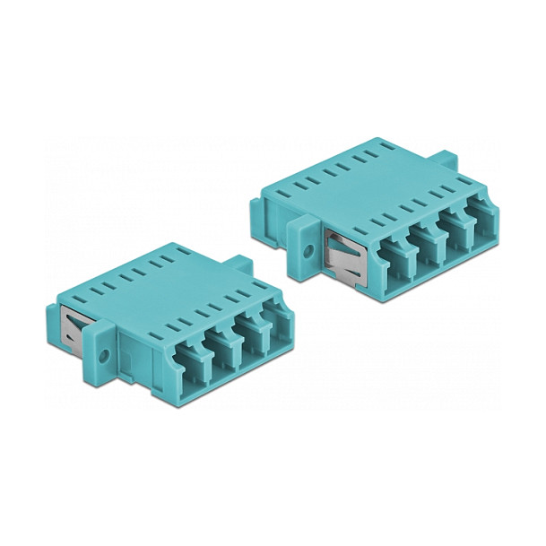 Fiber optički adapter DELOCK 86541 LC Quad na LC Quad Multimode (2 komada)-0