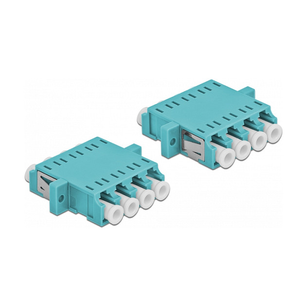 Fiber optički adapter DELOCK 86541 LC Quad na LC Quad Multimode (2 komada)-1