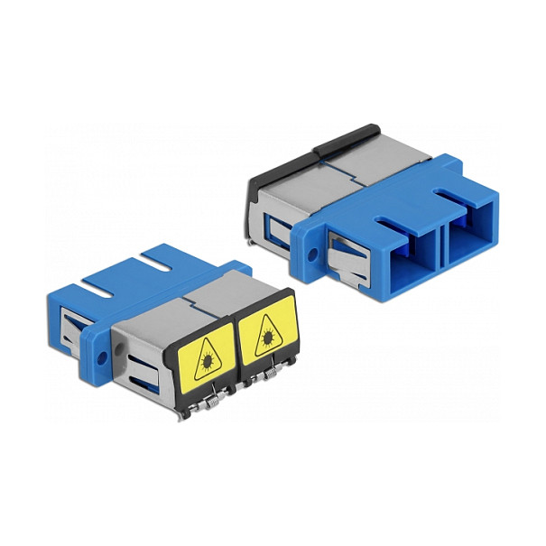 Optička spojnica DELOCK SC Duplex na SC Duplex Singlemode (keramička čahura, zaštita od lasera)-0