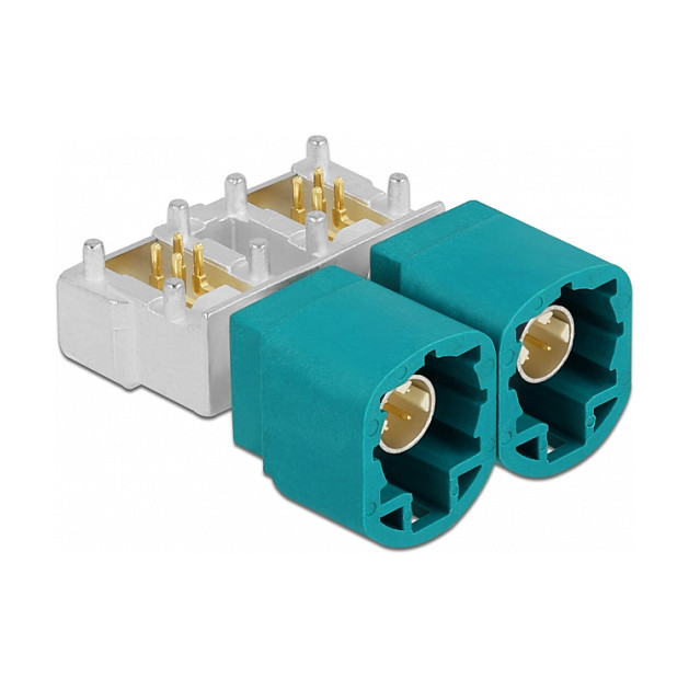 HSD Z konektor DELOCK 90356 (muški, za PCB, 100 Ohm)