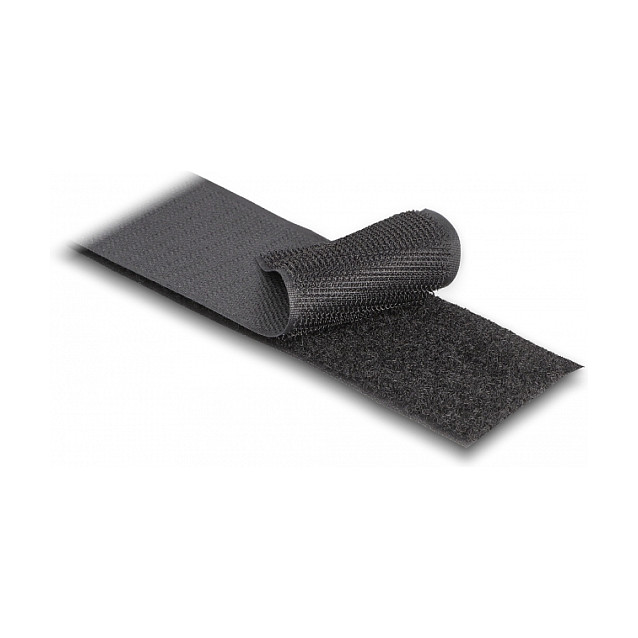 Čičak traka DELOCK na roli (15 m x 50 mm) crna-2