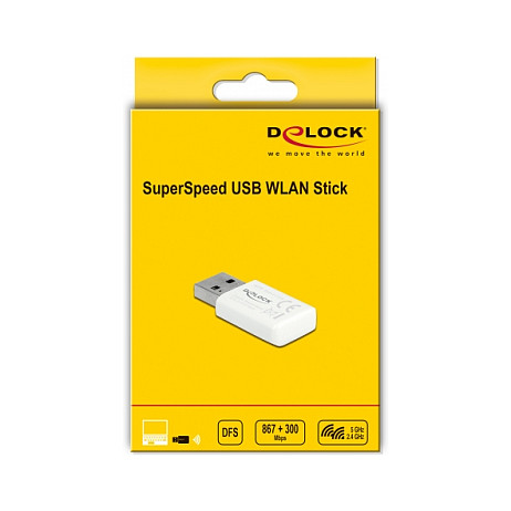 USB Wi-Fi Adapter DELOCK 12770 AC1200 (USB 3.0, Dual-Band, 867+300 Mbps)-4