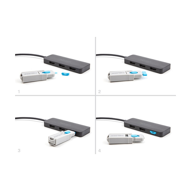 Set za blokiranje HDMI portova DELOCK 20924 (4 komada + alat za zaključavanje)-4
