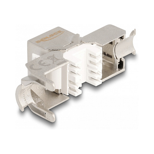 Keystone modul DELOCK 87952 (RJ45 na LSA, Cat.6A, bez alata, crveni poklopac)-1