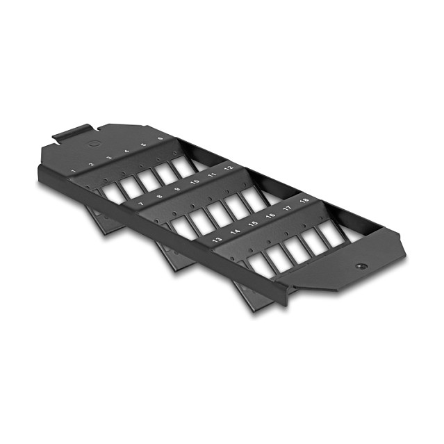 Nosač za optičke konektore DELOCK 88163 (18 portova, za SC Simplex / LC Duplex)-0