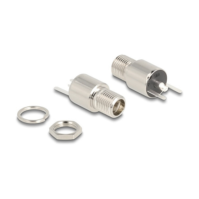DC konektor DELOCK 90171 (5.5 x 2.5 mm, ženski, za ugradnju, 20V / 9A)-0
