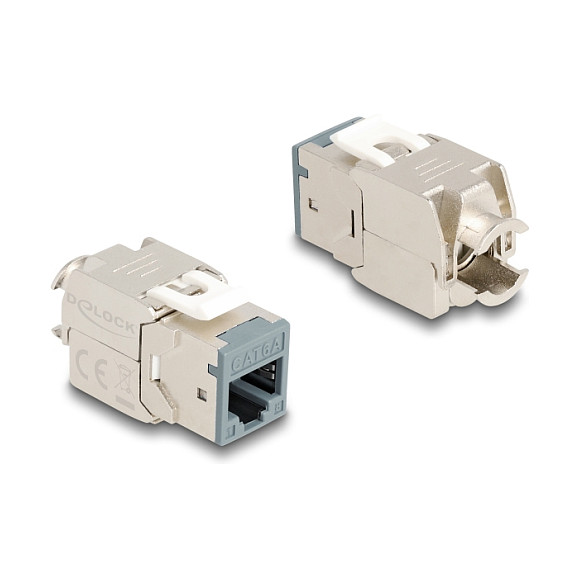 Keystone modul DELOCK RJ45 Cat.6A (Set 10 kom, bez alata, oklopljen STP)-1