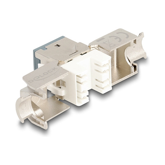 Keystone modul DELOCK RJ45 Cat.6A (Set 10 kom, bez alata, oklopljen STP)-2