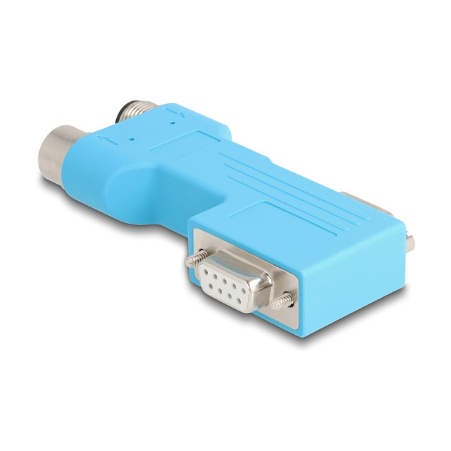 Adapter DELOCK CAN Bus razdjelnik D-Sub 9 na M12 5-pin (90°, A-kodiran, plavi)-1