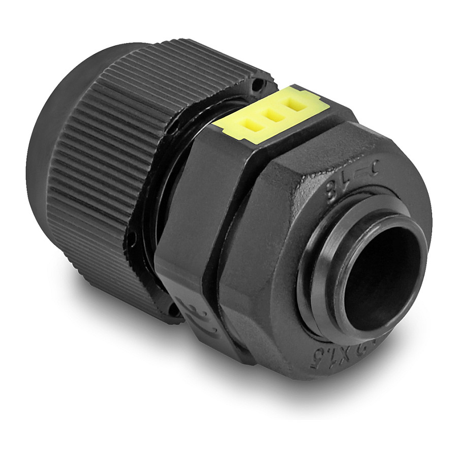 Uvodnica za kabel DELOCK M12 s ventilacijom (IP68, 3-6.5 mm, 2 komada)-1