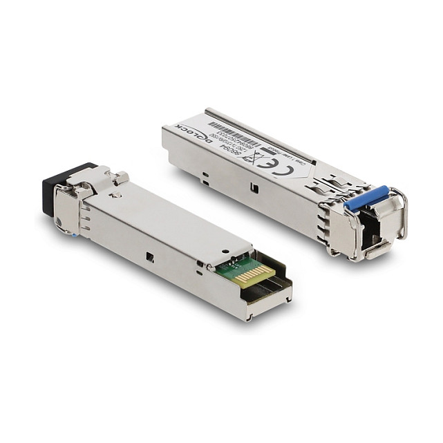 SFP Modul DELOCK 1000Base-BX (1.25 Gbps, Single-Mode, 20 km, DDM)