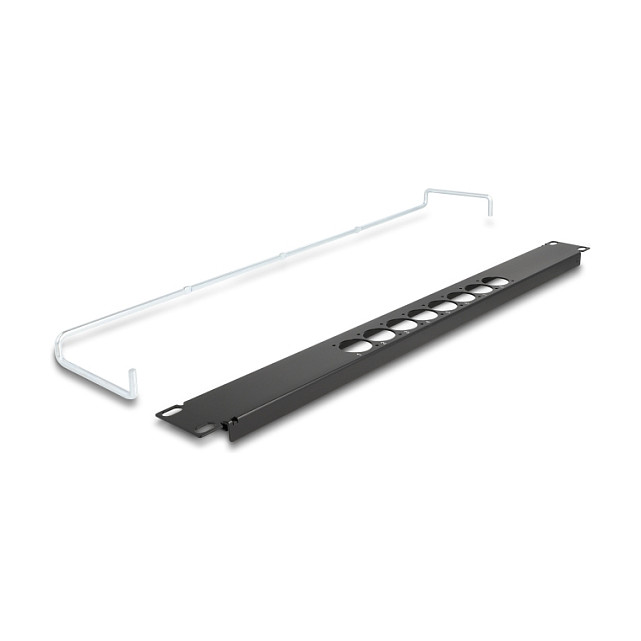 Patch panel DELOCK 19" 8-portni D-Type 1U s rasteretnom šinom (67060)