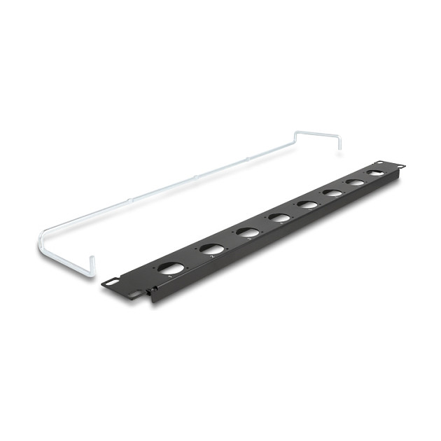 Patch panel DELOCK 19" D-Type 8 Port 1U s rasteretnom šipkom