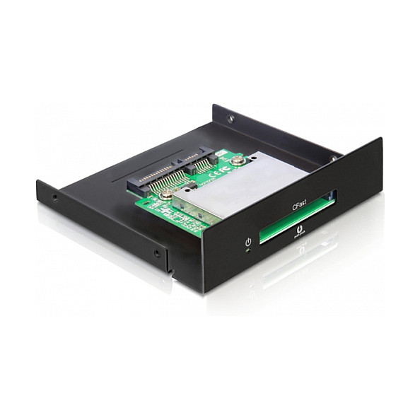 Čitač kartica DELOCK 3.5" SATA za CFast (za 3.5" utor, SATA 6 Gb/s, bootable)