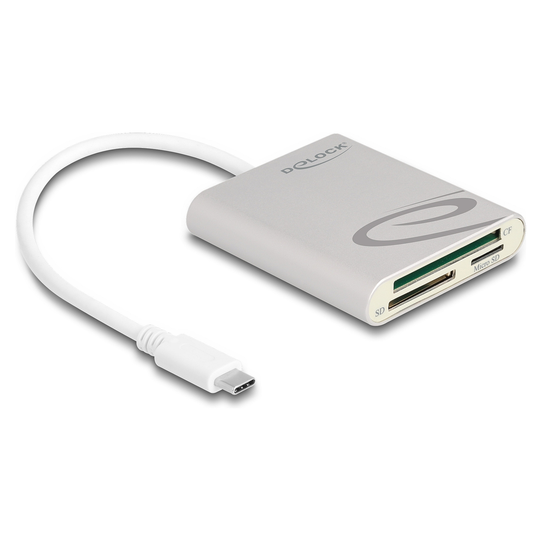 Čitač kartica DELOCK 91005 USB-C 3.2 Gen 1 (CF, SD, Micro SD)