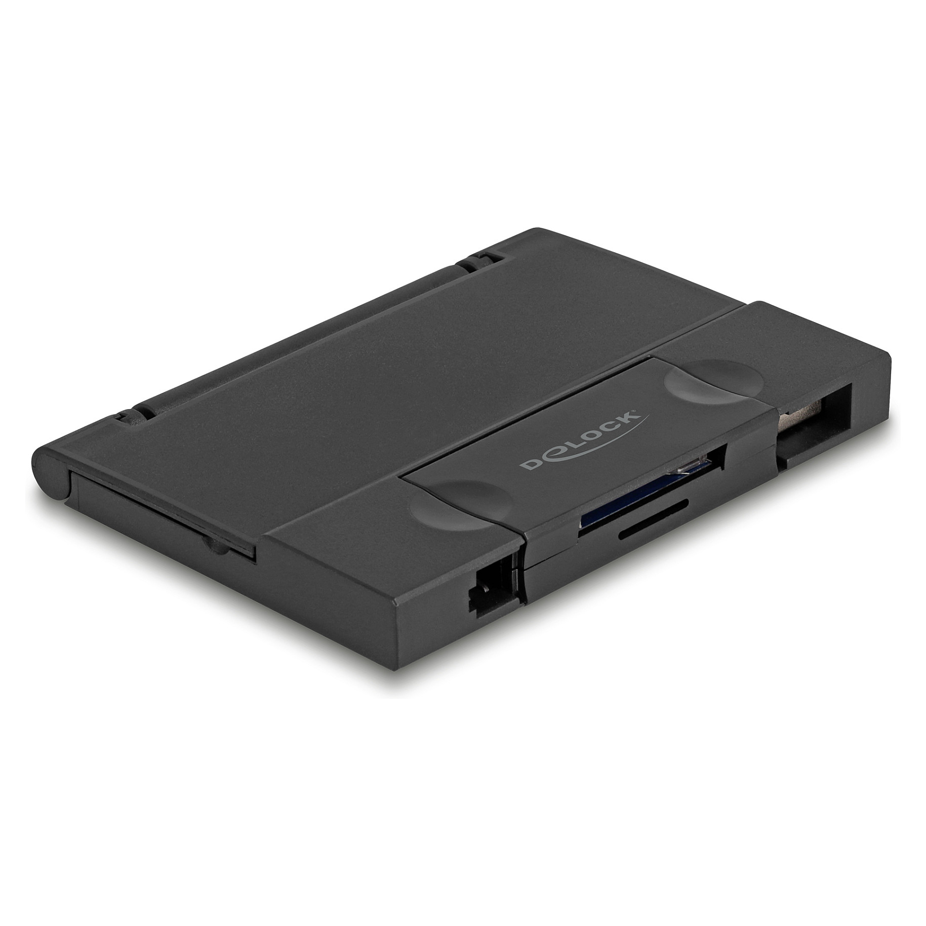 Delock čitač kartica USB-C / USB-A 3.2 Gen 1 za SD i Micro SD kartice + etui (91014)-1