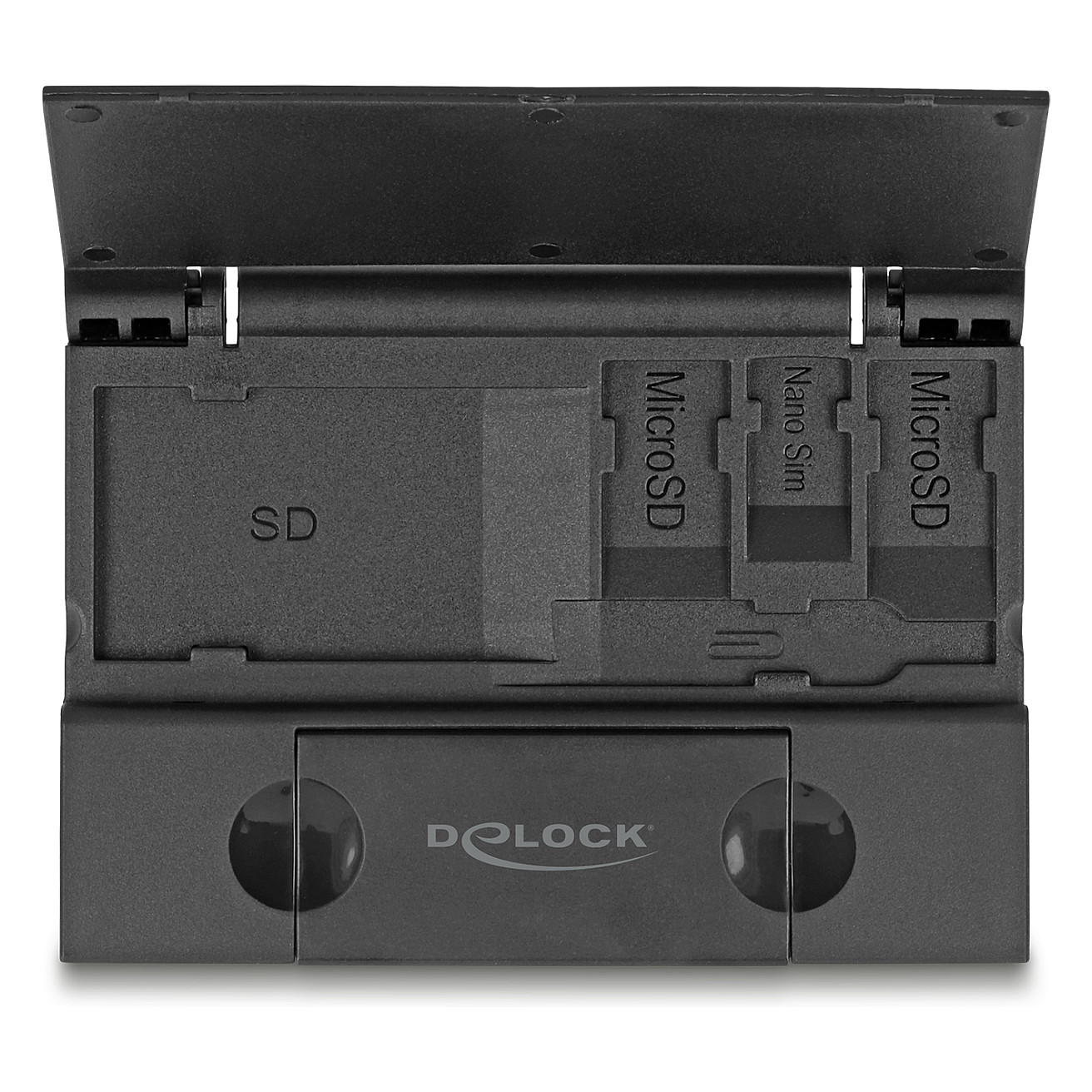 Delock čitač kartica USB-C / USB-A 3.2 Gen 1 za SD i Micro SD kartice + etui (91014)-2