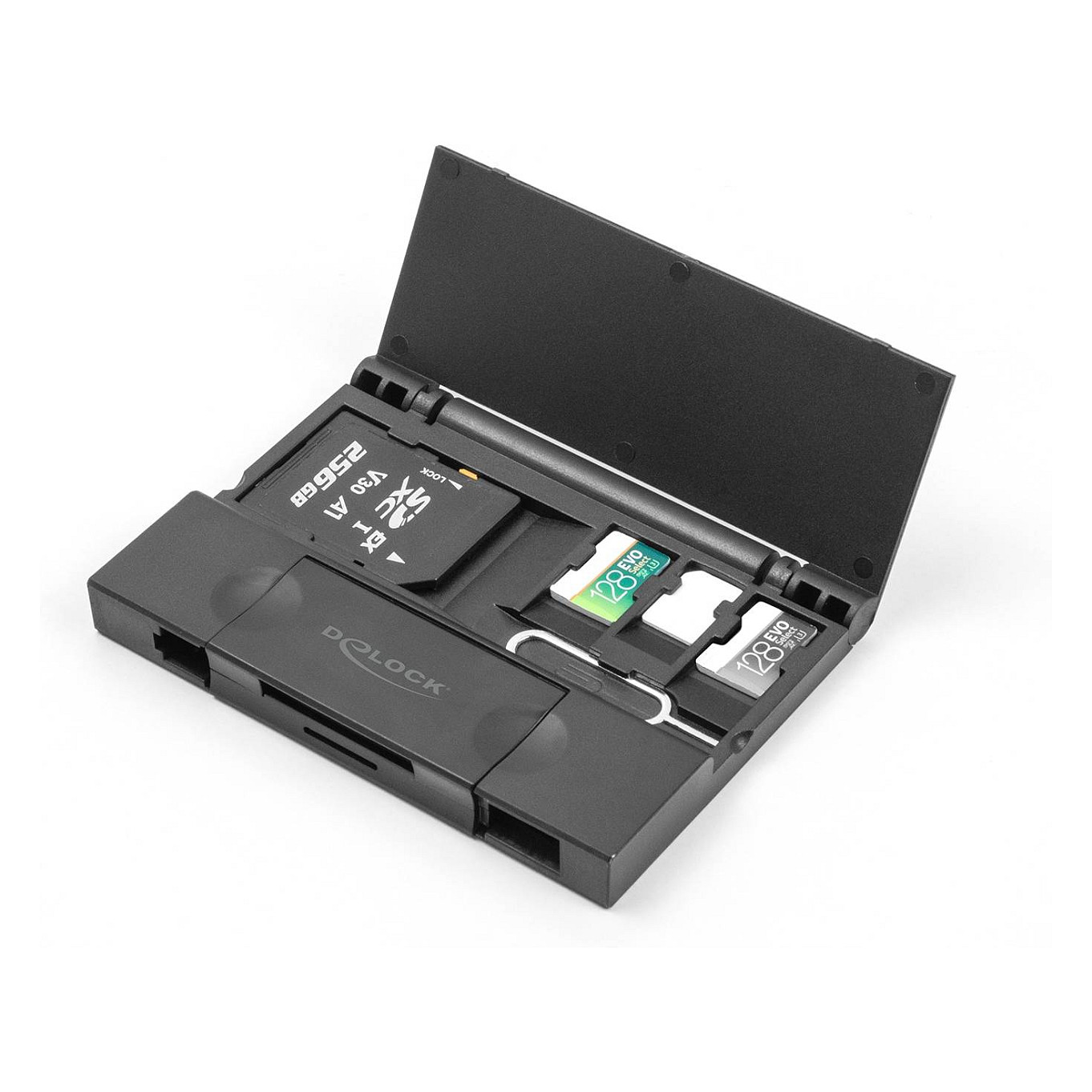 Delock čitač kartica USB-C / USB-A 3.2 Gen 1 za SD i Micro SD kartice + etui (91014)-3