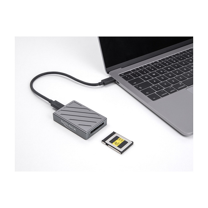 Čitač kartica DELOCK USB-C za CFexpress Type B (USB4 40 Gbps, NVMe)-5