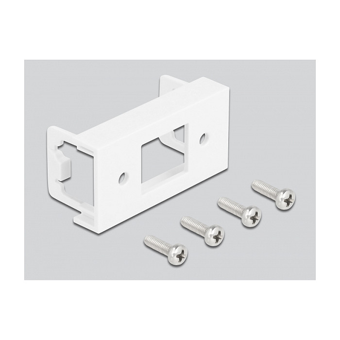 Mrežni produžni kabel DELOCK 87136 (Easy 45, Cat.6A, S/FTP, 3m) crno/bijeli-1