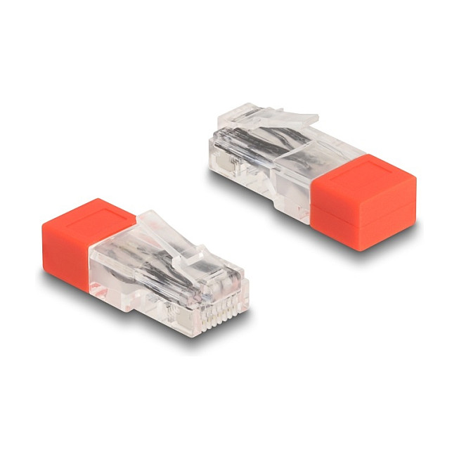 Terminator DELOCK RJ45 sa 120 Ohm otpornikom (crveni)