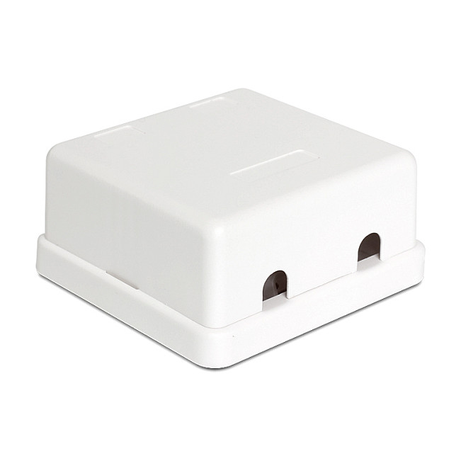 Keystone kućište za DIN šinu DELOCK 86207 (2 porta, 35 mm)-1
