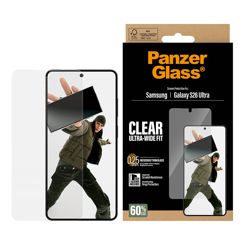 Staklo zaštitno PANZERGLASS za SAMSUNG GALAXY S26 Ultra, Ultra wide fit-3