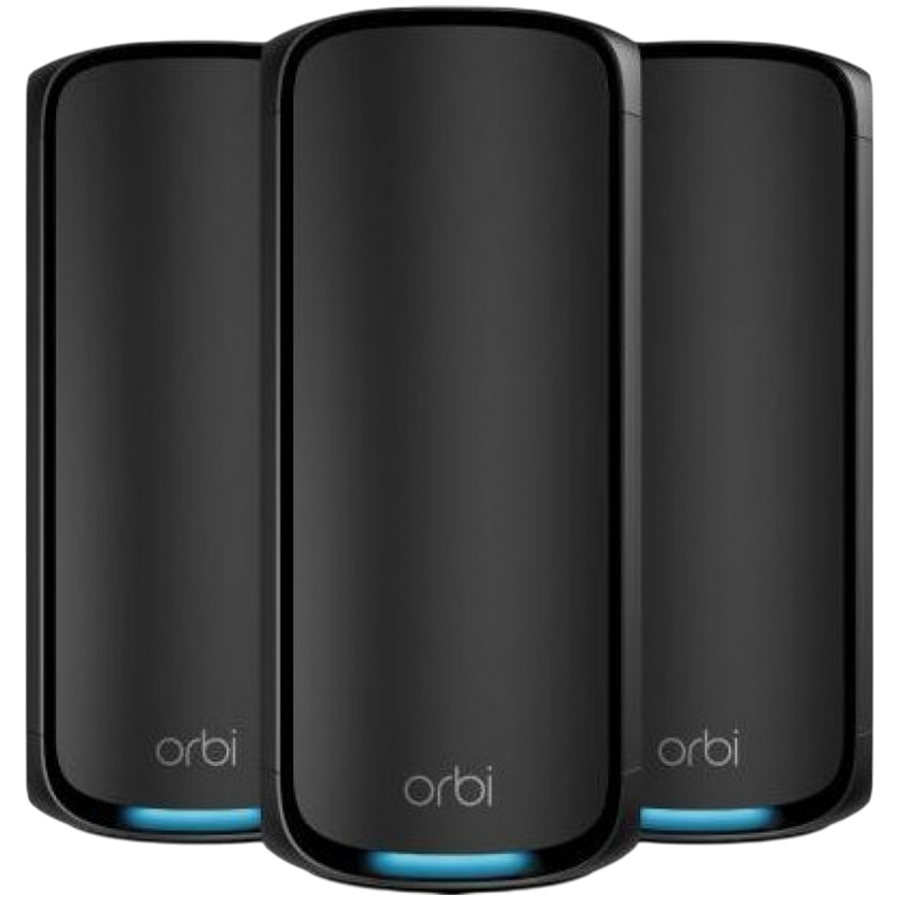 Mrežni sustav NETGEAR Orbi 970 Series RBE973SB (Wi-Fi 7, 3-pack, crna boja)-0